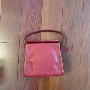 Red Coach Bag